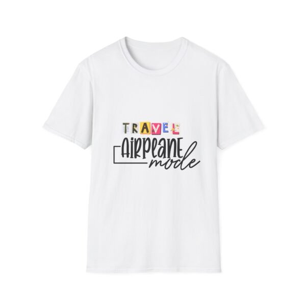 Adventurous Travel Unisex T-Shirt - Airplane Mode Design for Wanderlust Enthusiasts