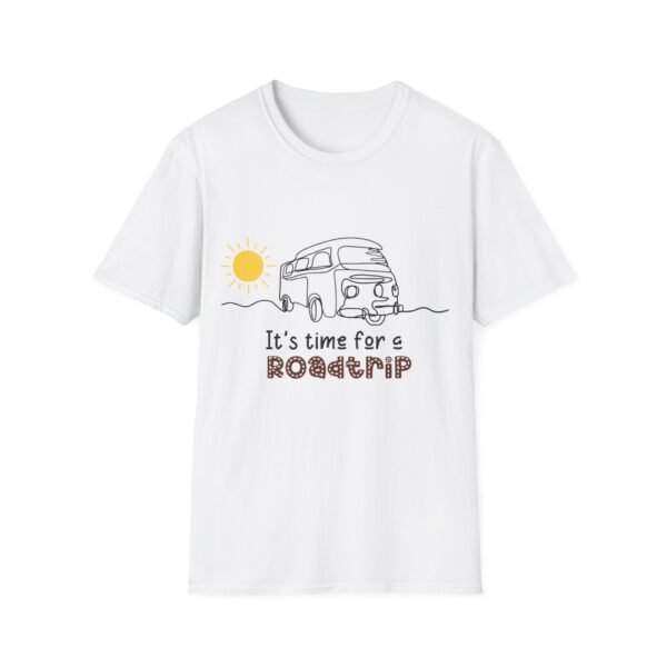 "It's Time for a Roadtrip" Unisex Softstyle T-Shirt - Perfect for Adventure Lovers!