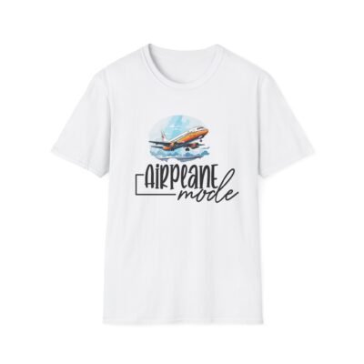 Airplane Mode Unisex Softstyle T-Shirt | Travel Enthusiast Tee