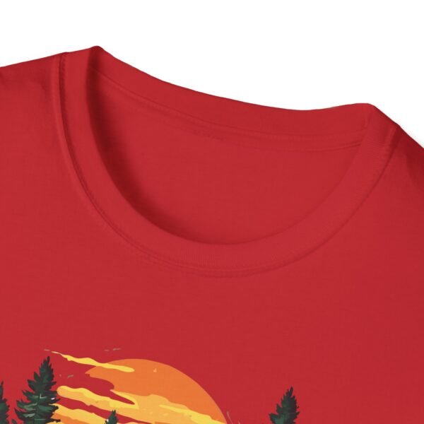 Motorbike Roadtrip Unisex T-Shirt - Adventure Travellers and Roadtrippers Theme - Image 20
