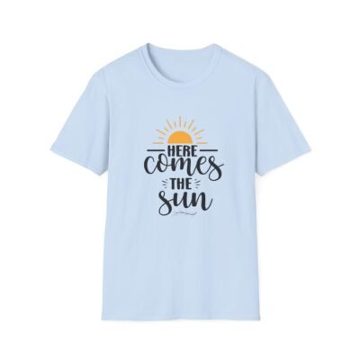 Here Comes the Sun Unisex Softstyle T-Shirt - Perfect for Summer Days - Image 12
