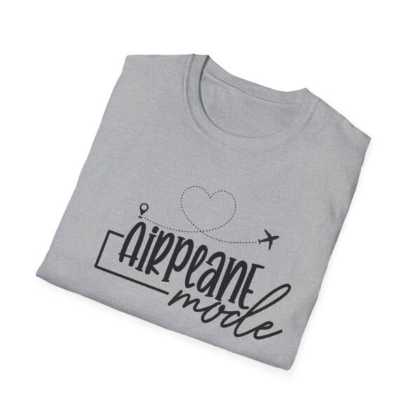 Airplane Mode Unisex Softstyle T-Shirt - Perfect for Travellers - Image 13