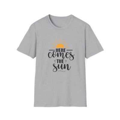 Here Comes the Sun Unisex Softstyle T-Shirt - Perfect for Summer Days - Image 6