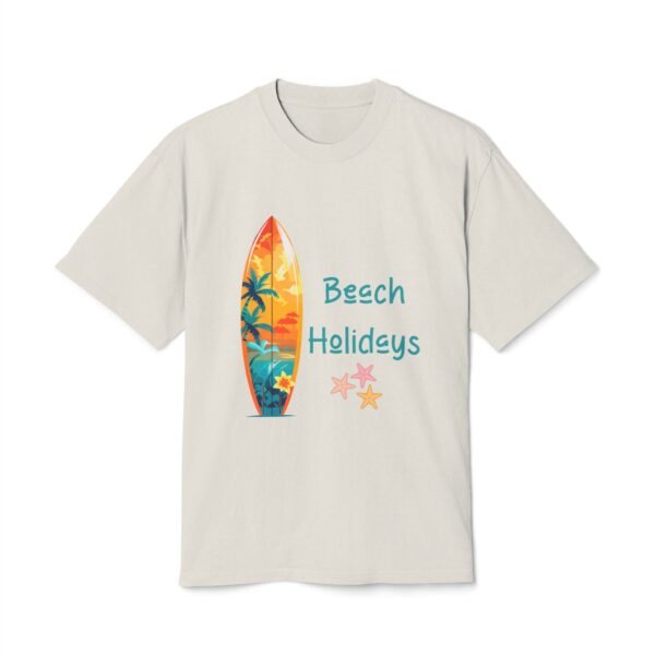 Beach Holidays Unisex Heavy Faded Tee - Perfect Summer Vibes Theme