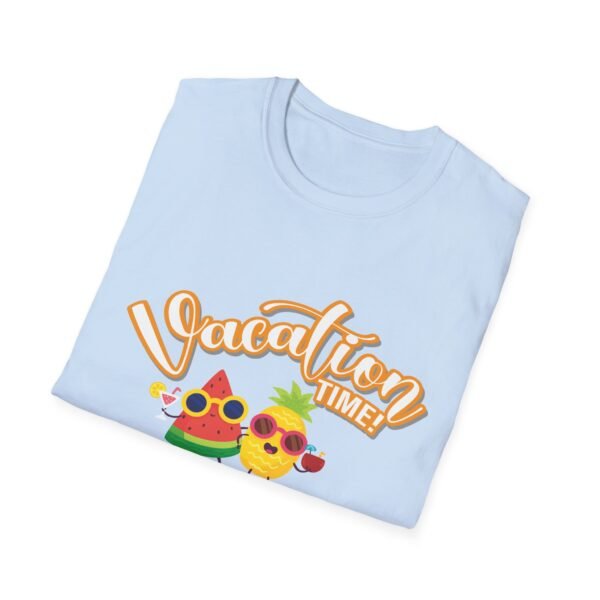 Vacation Time Unisex Softstyle T-Shirt - Fun Summer Graphic Tee - Image 12