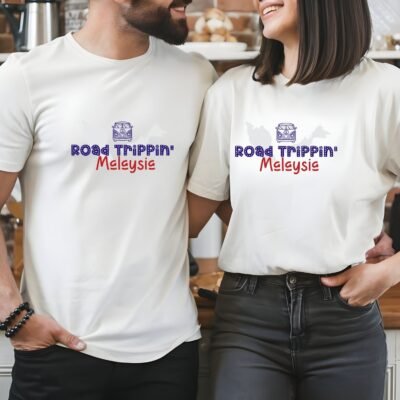 Road Trippin' Malaysia Travel T-Shirt - Adventure Travel Tee,  Malaysia Road Trip Tee Shirt - Image 3