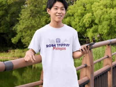 malaysia travel tee shirt for road trippers