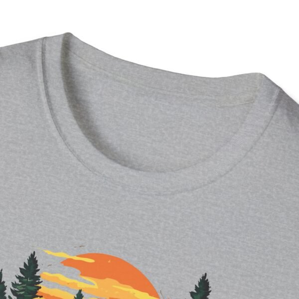 Motorbike Roadtrip Unisex T-Shirt - Adventure Travellers and Roadtrippers Theme - Image 11