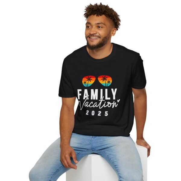 Family Vacation 2025 Unisex Softstyle T-Shirt - Perfect for Family Trips - Image 5