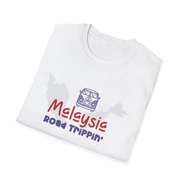 Road Trippin' Malaysia Unisex Softstyle T-Shirt - Adventure Travel Tee - Image 2