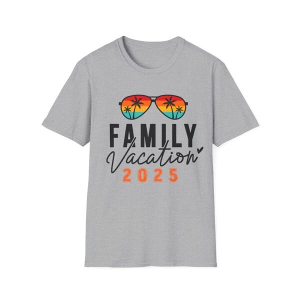 Family Vacation 2025 T-Shirt - Image 7