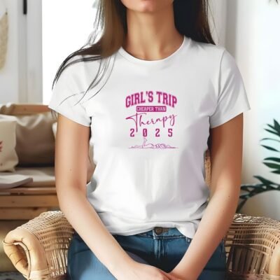 Girls Trip 2025 T-Shirt, a matching friends outfit for group travel - Image 8