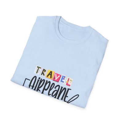 Adventurous Travel Unisex T-Shirt - Airplane Mode Design for Wanderlust Enthusiasts - Image 9