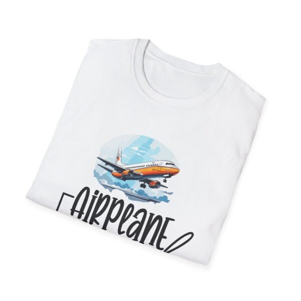 Airplane Mode Unisex Softstyle T-Shirt | Travel Enthusiast Tee - Image 2