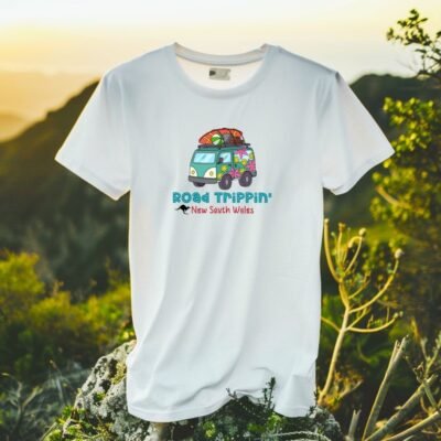 Road Trippin' Unisex Softstyle T-Shirt - Adventure in New South Wales - Image 9