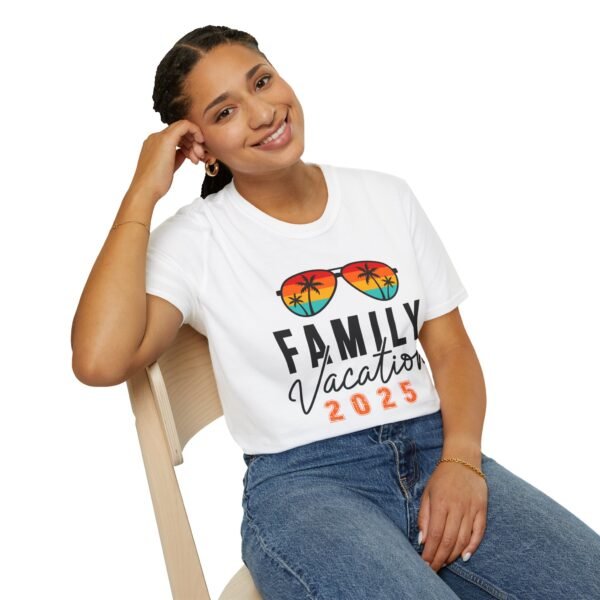 Family Vacation 2025 T-Shirt - Image 5