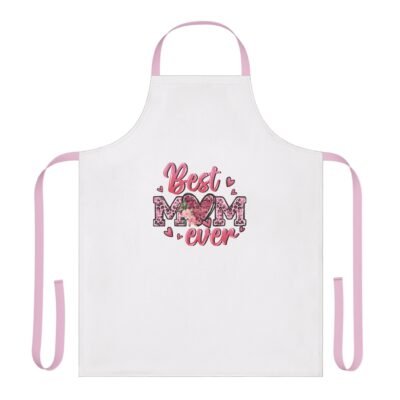 Best Mom Ever Apron with 5-Color Straps - Perfect Gift for Mother's Day and Cooking Enthusiasts - Image 13