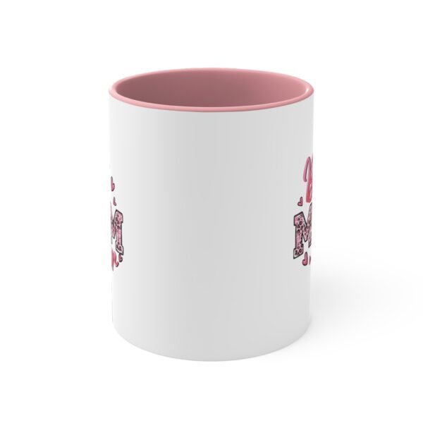 Best Mom Ever Colorful Accent Mug - 11oz Love Gift for Mother's Day - Image 5