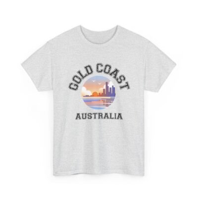 Gold Coast Australia Graphic Tee - Unisex Heavy Cotton T-Shirt - Image 10