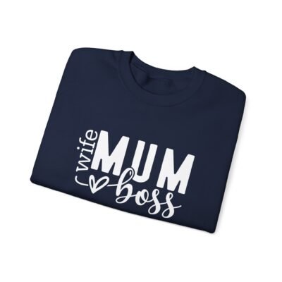 Wife Mum Boss Sweatshirt - A Mother's Day Gift idea - Image 16