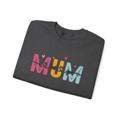 Mum Love Sweatshirt - Unisex Heavy Blend Crewneck for Mother's Day - Image 16