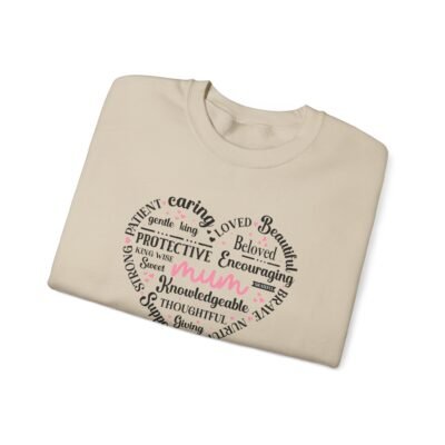 Heartfelt Mum Sweatshirt | Unisex Heavy Blend Crewneck | Perfect Gift for Mother's Day - Image 7