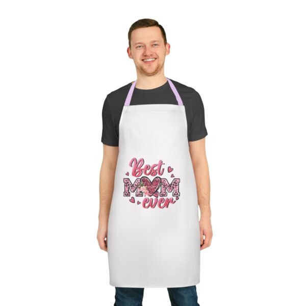 Best Mom Ever Apron with 5-Color Straps - Perfect Gift for Mother's Day and Cooking Enthusiasts - Image 14