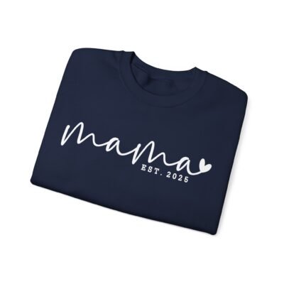 Mama Established 2025 Crewneck Sweatshirt ideal for Mother's Day - Image 15