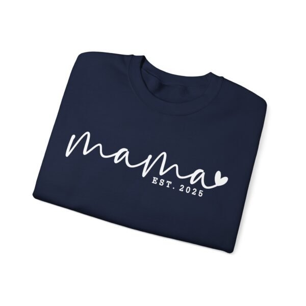 Mama Established 2025 Crewneck Sweatshirt ideal for Mother's Day - Image 15