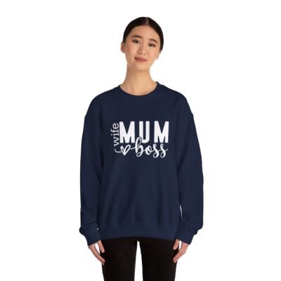 Wife Mum Boss Sweatshirt - A Mother's Day Gift idea - Image 17