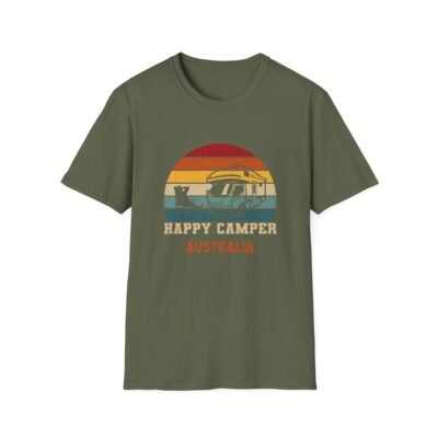 Happy Camper Australia Travel T-Shirt for Campers - Image 6