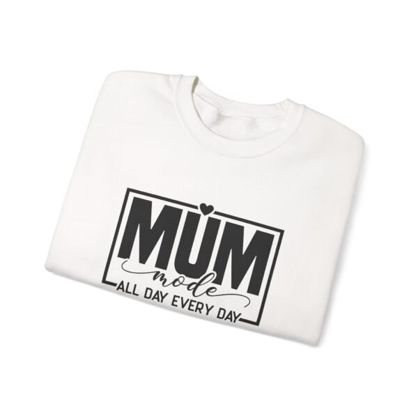 Mum Mode Sweatshirt | Unisex Heavy Blend™ Crewneck for Mother's Day - Image 2