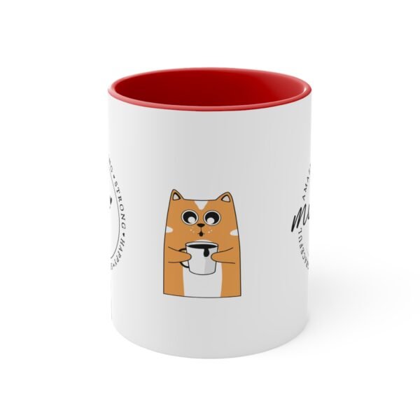 Colorful Mum Mug - 11oz Fun Coffee Cup for Loving Moms