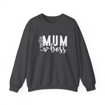 Wife Mum Boss Sweatshirt - A Mother's Day Gift idea - Image 10