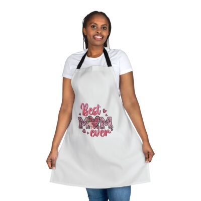Best Mom Ever Apron with 5-Color Straps - Perfect Gift for Mother's Day and Cooking Enthusiasts - Image 12