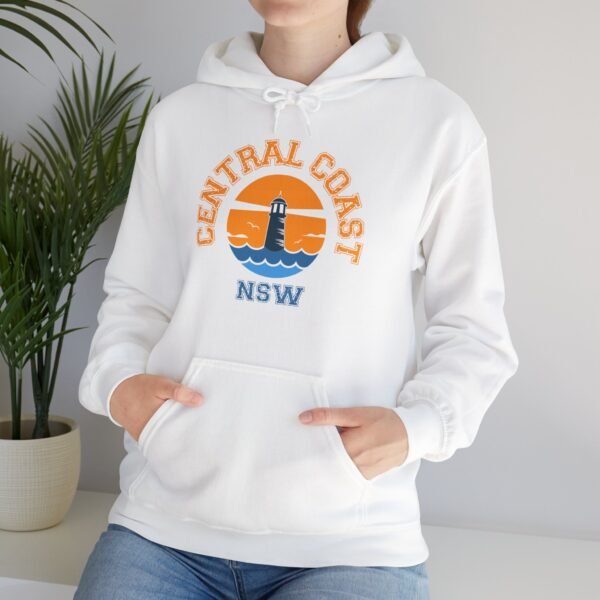 Central Coast NSW Australia Vintage Hoodie - Unisex Heavy Blend™ Sweatshirt - Image 6