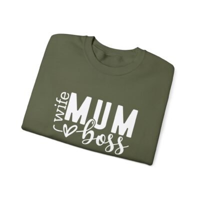 Wife Mum Boss Sweatshirt - A Mother's Day Gift idea - Image 7