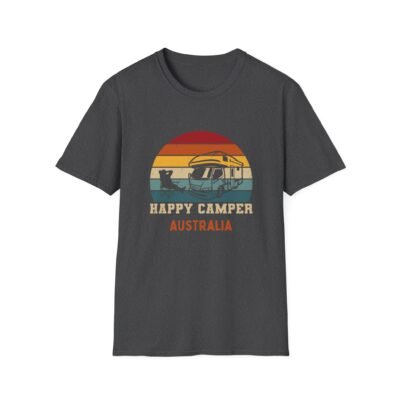 Happy Camper Australia Travel T-Shirt for Campers - Image 10