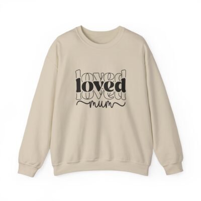 Loved Mum Crewneck Sweatshirt for Mother's Day - Image 5