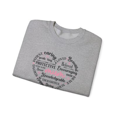 Heartfelt Mum Sweatshirt | Unisex Heavy Blend Crewneck | Perfect Gift for Mother's Day - Image 10