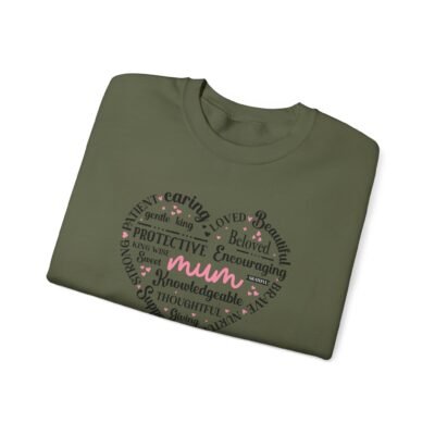 Heartfelt Mum Sweatshirt | Unisex Heavy Blend Crewneck | Perfect Gift for Mother's Day - Image 14