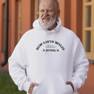 Australian Themed Hooded Sweatshirt - New South Wales Australia - Image 15