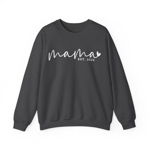 Mama Established 2025 Crewneck Sweatshirt ideal for Mother's Day - Image 9