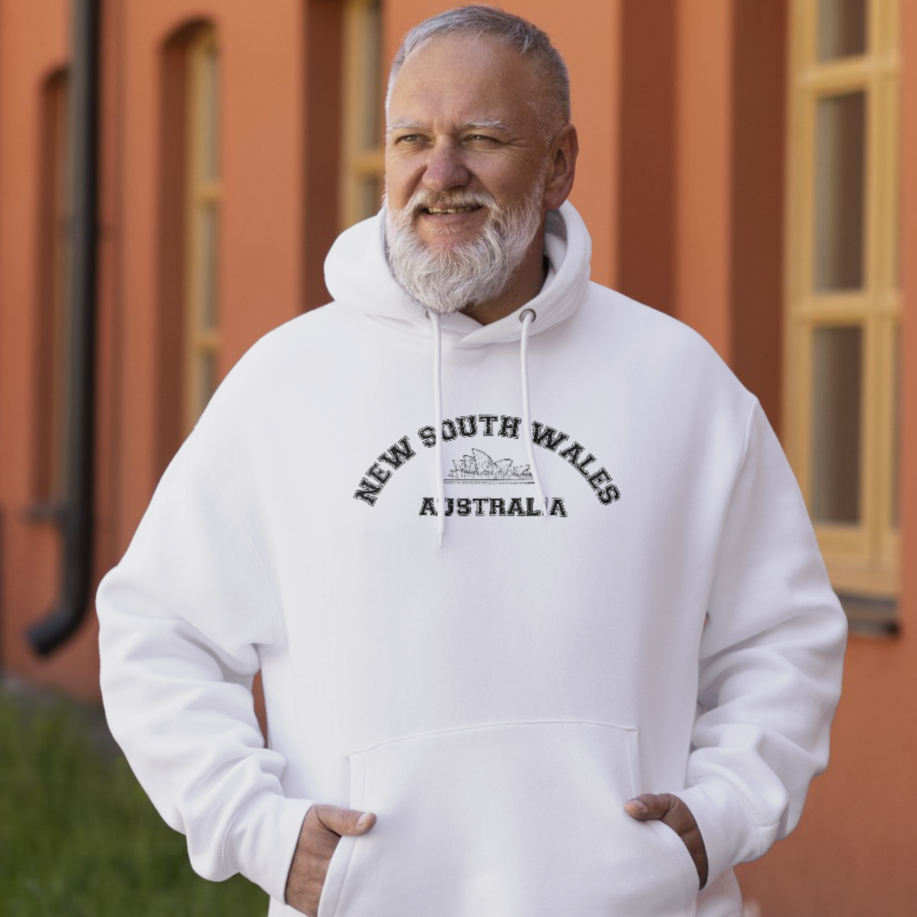 australian thened hooded sweatshirt