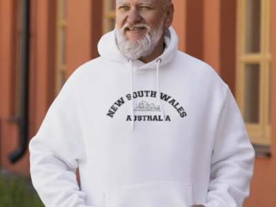 australian thened hooded sweatshirt