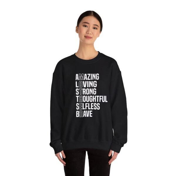 Inspirational Words Crewneck Sweatshirt - Unisex Heavy Blend™ - Image 4