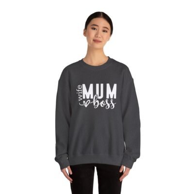 Wife Mum Boss Sweatshirt - A Mother's Day Gift idea - Image 13