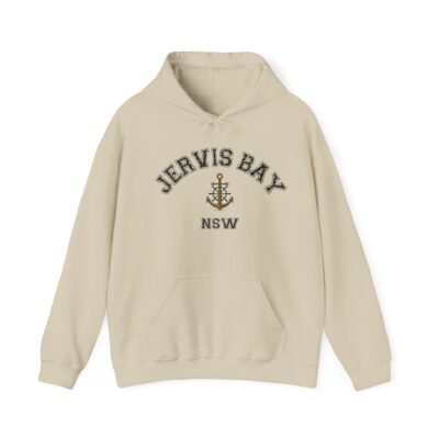Jervis Bay New South Wales Australia Anchor Hoodie - Cozy Unisex Sweatshirt for Nautical Lovers - Image 10