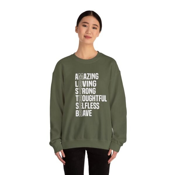 Inspirational Words Crewneck Sweatshirt - Unisex Heavy Blend™ - Image 8
