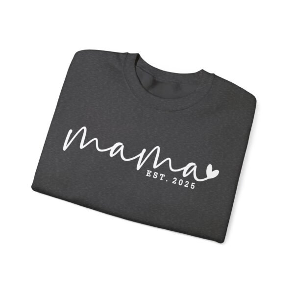 Mama Established 2025 Crewneck Sweatshirt ideal for Mother's Day - Image 11